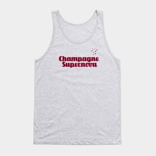 Champagne Supernova, burgundy Tank Top